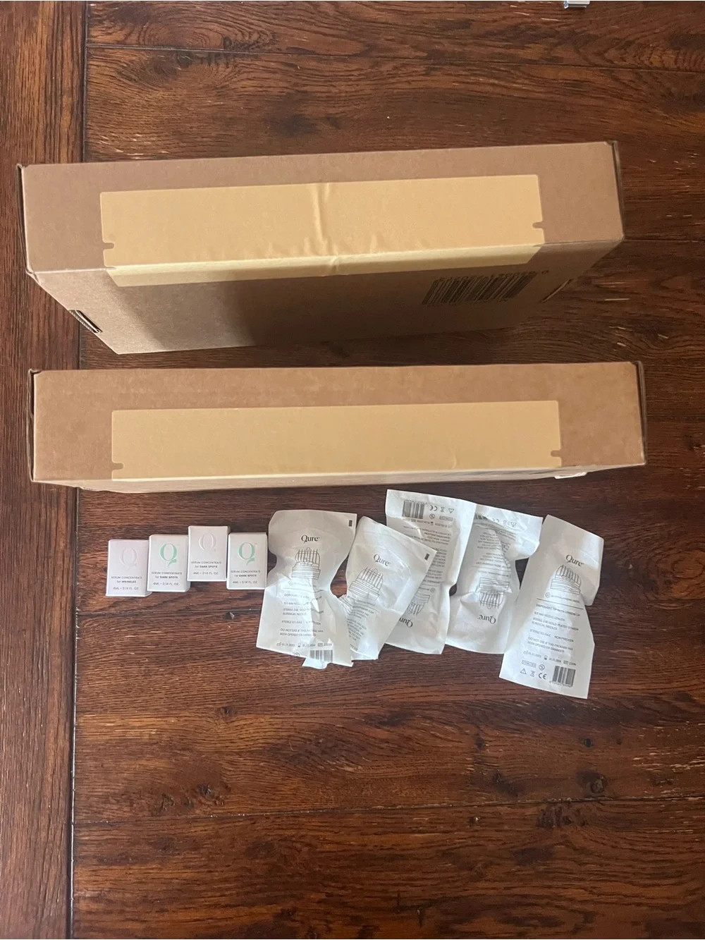 Qure Micro Infusion Facial System Mixed 5 month supply